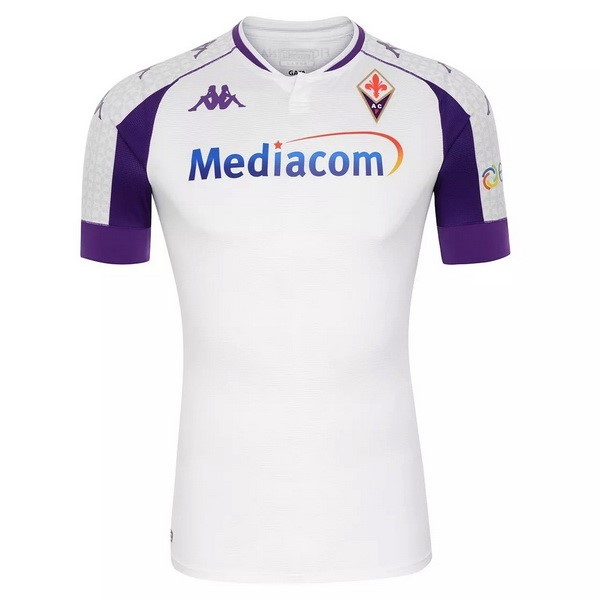 Camiseta Fiorentina Replica Segunda Ropa 2020/21 Blanco